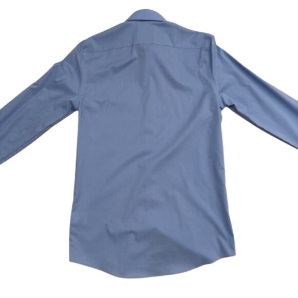 Stafford Travel Easy-Care Broadcloth Dress Shirt Fitted - Picture 4 of 5